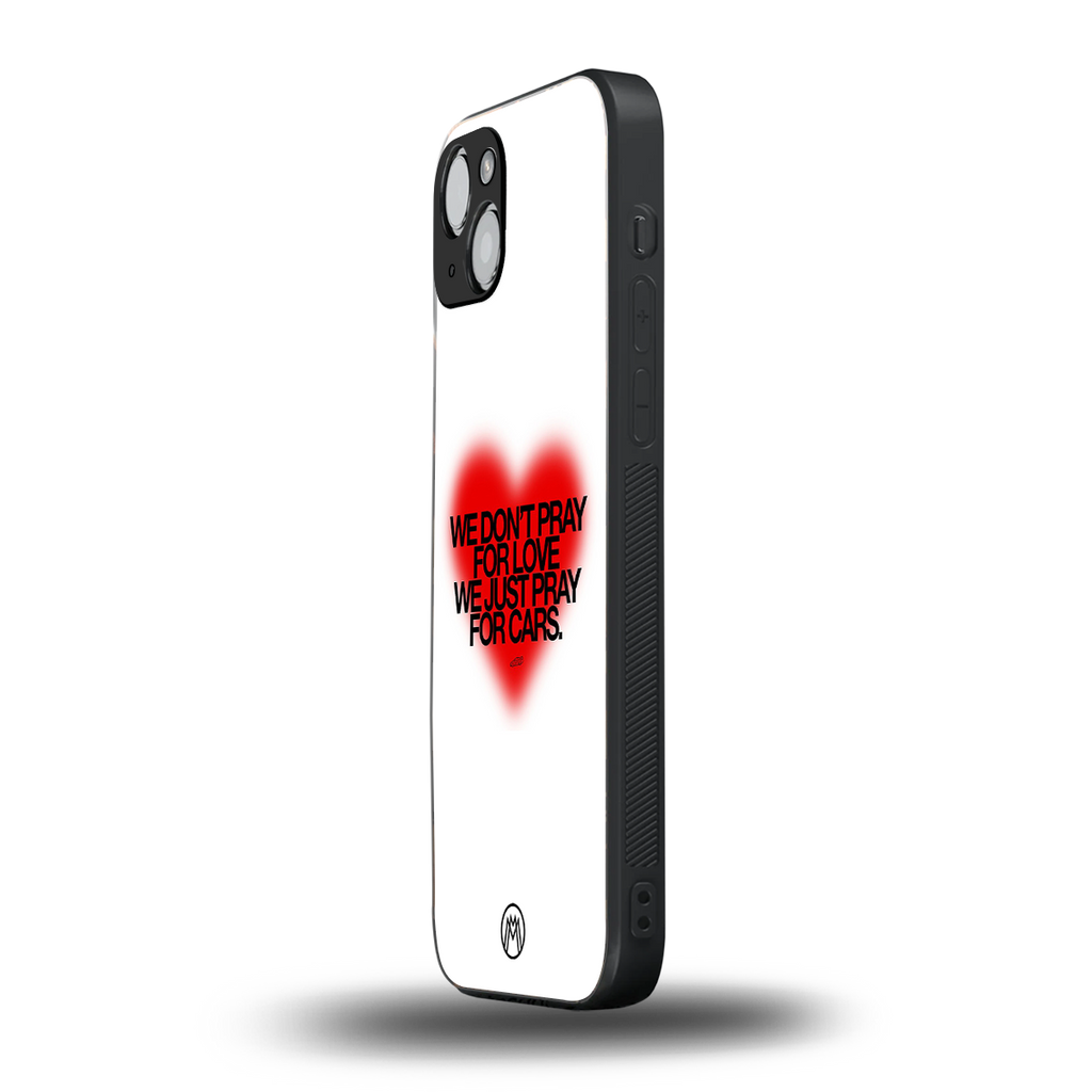 auto lust back phone cover | glass case for iphone 14 plus