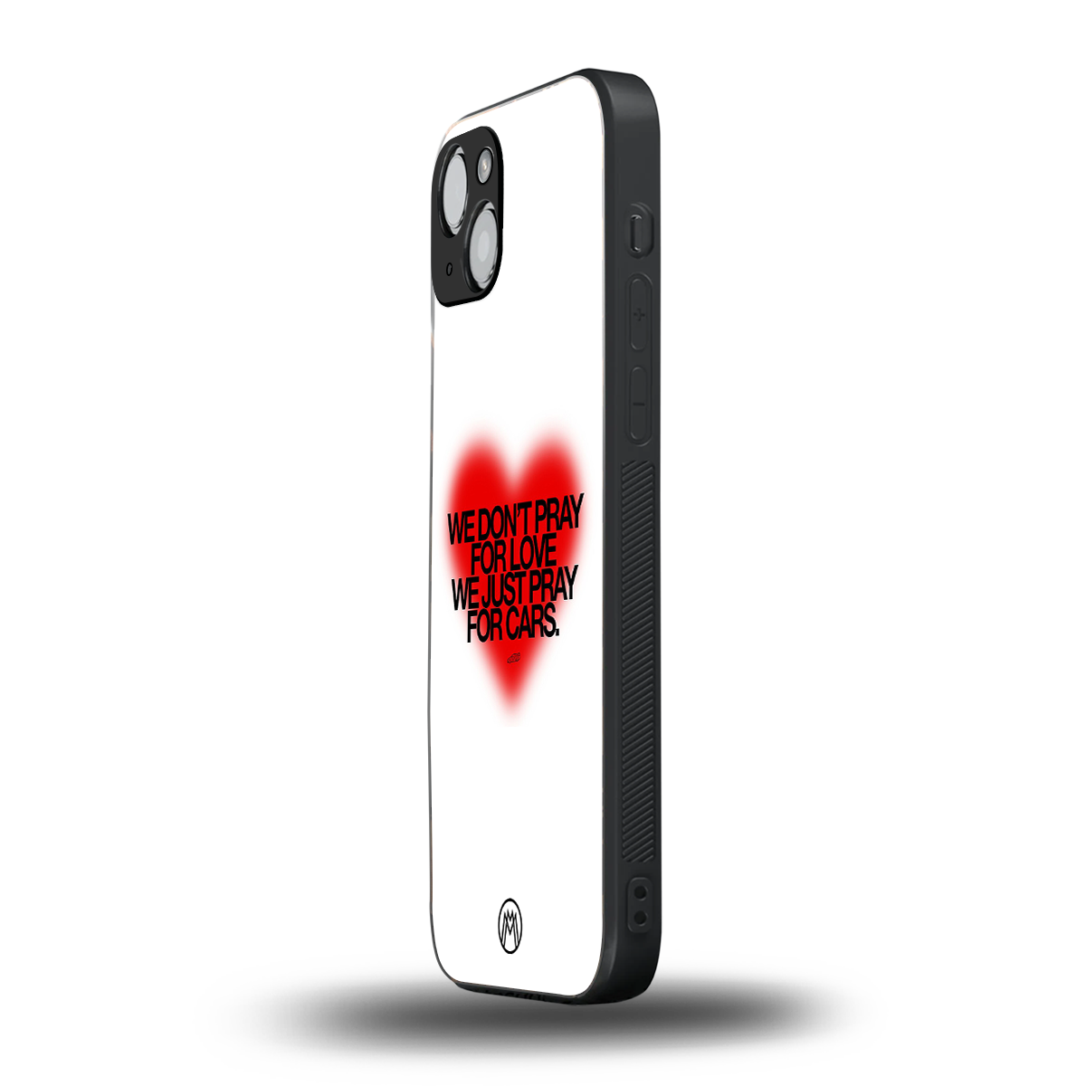 auto lust back phone cover | glass case for iphone 14 plus