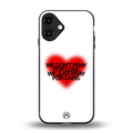auto lust back phone cover | glass case for iphone 16 plus
