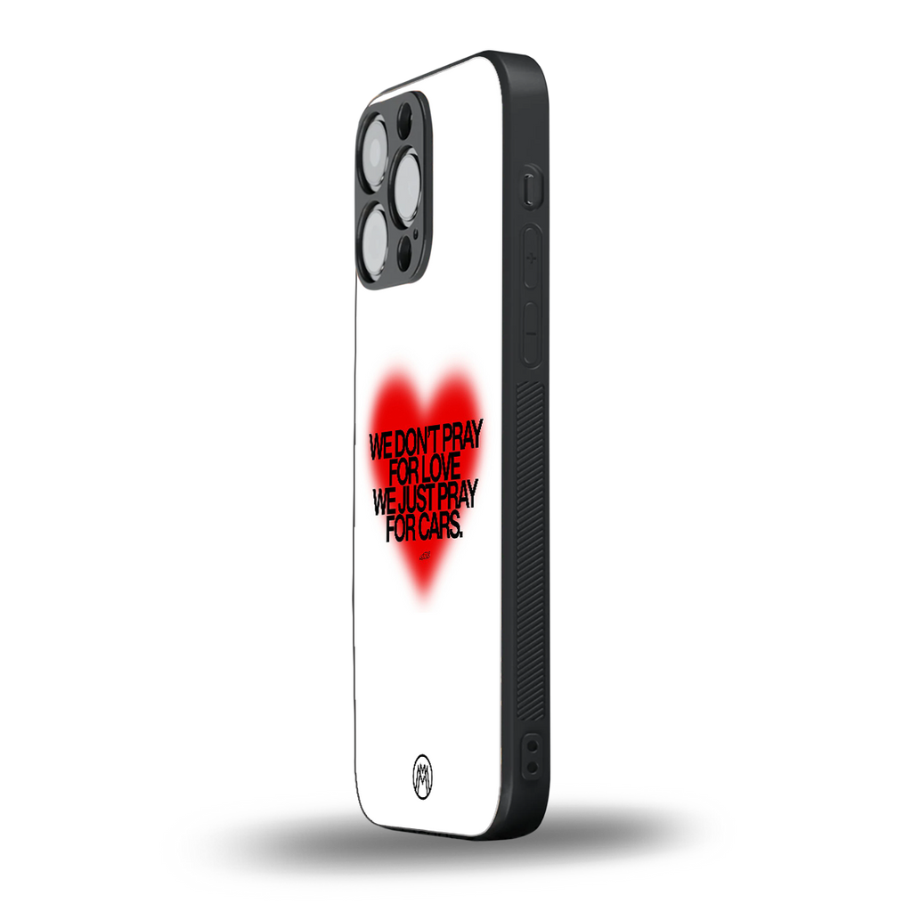 auto lust back phone cover | glass case for iphone 16 pro max