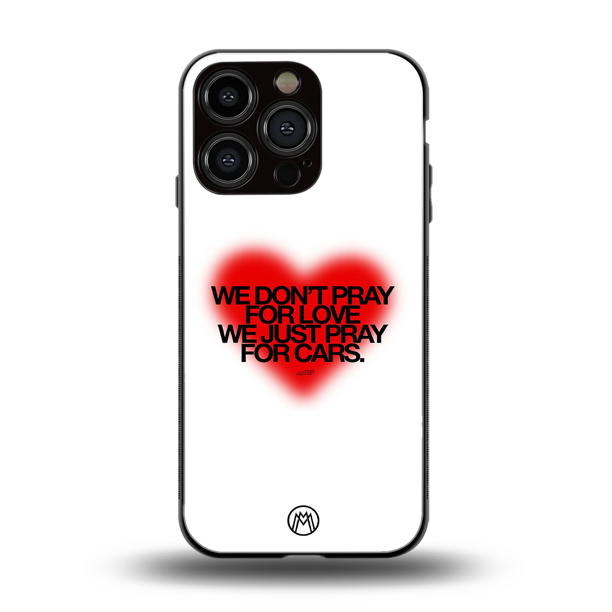 auto lust back phone cover | glass case for iphone 16 pro