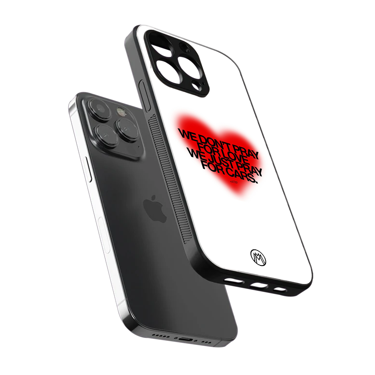 auto lust back phone cover | glass case for iphone 16 pro