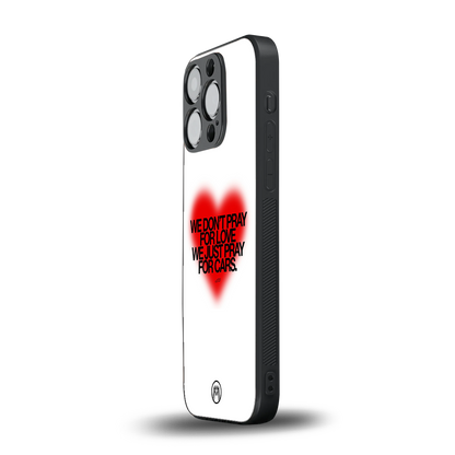 auto lust back phone cover | glass case for iphone 16 pro