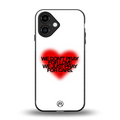 auto lust back phone cover | glass case for iphone 16