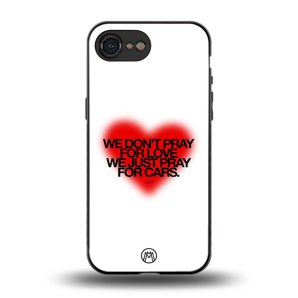 auto lust back phone cover | glass case for iphone 16e