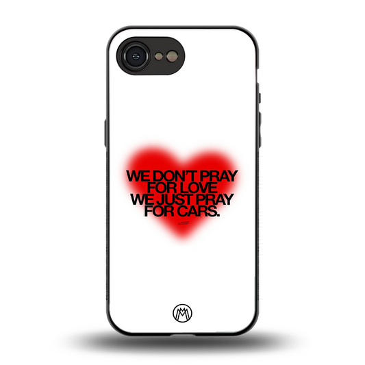 auto lust back phone cover | glass case for iphone 16e
