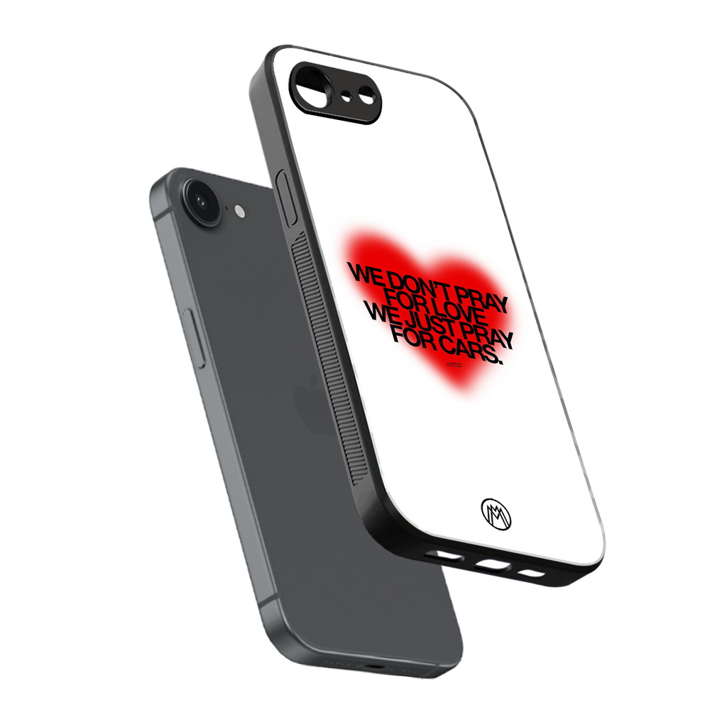 auto lust back phone cover | glass case for iphone 16e