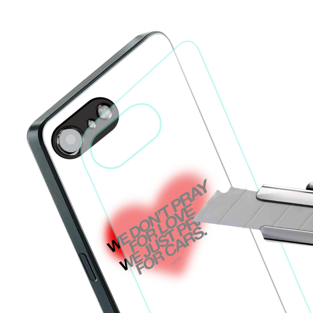 auto lust back phone cover | glass case for iphone 16e