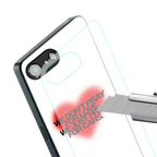 auto lust back phone cover | glass case for iphone 16e