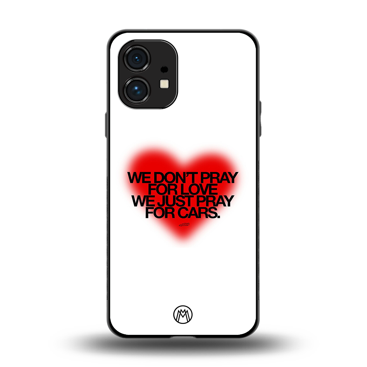 auto lust back phone cover | glass case for nothing phone 1