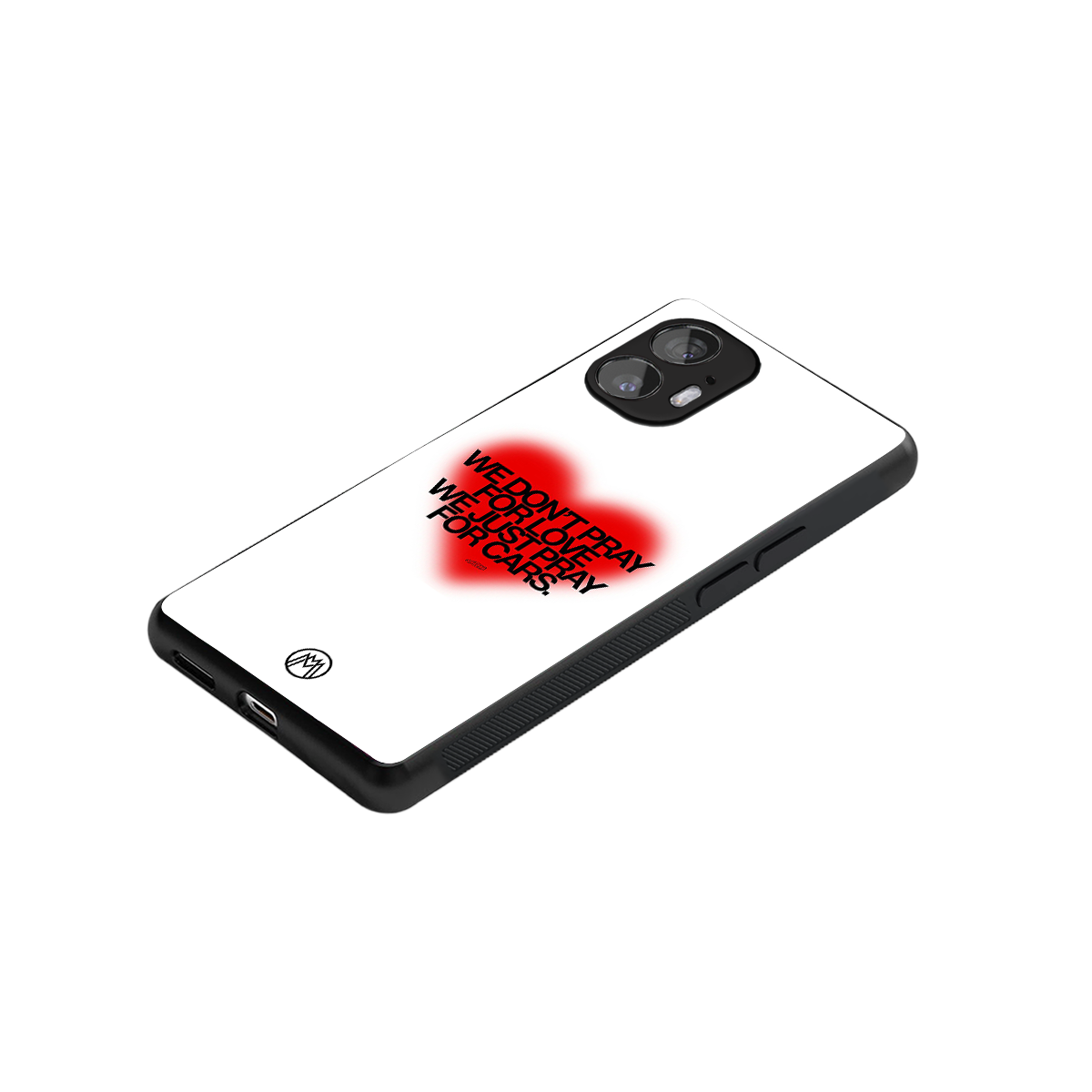 auto lust back phone cover | glass case for nothing phone 2