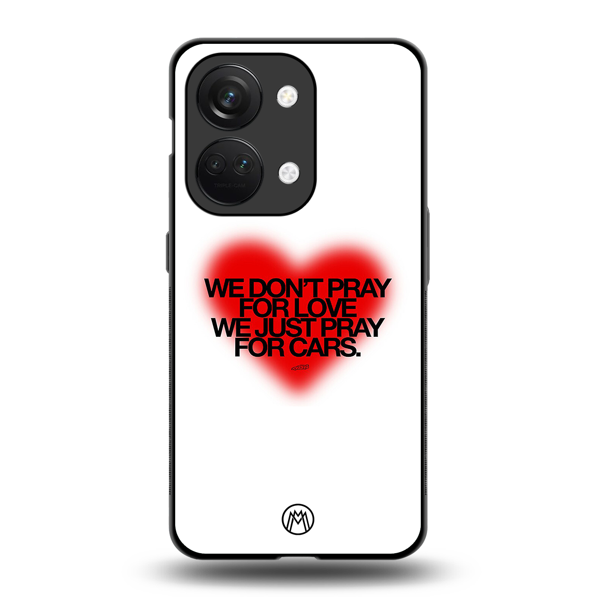 auto lust back phone cover | glass case for oneplus nord 3