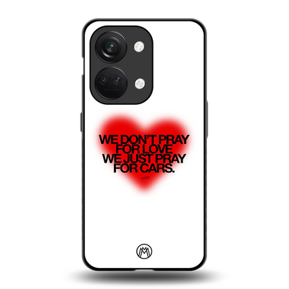 auto lust back phone cover | glass case for oneplus nord 3