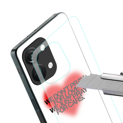 auto lust back phone cover | glass case for oneplus nord 3