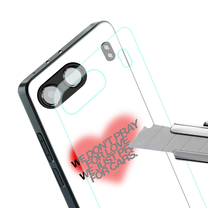 auto lust back phone cover | glass case for oneplus nord 4