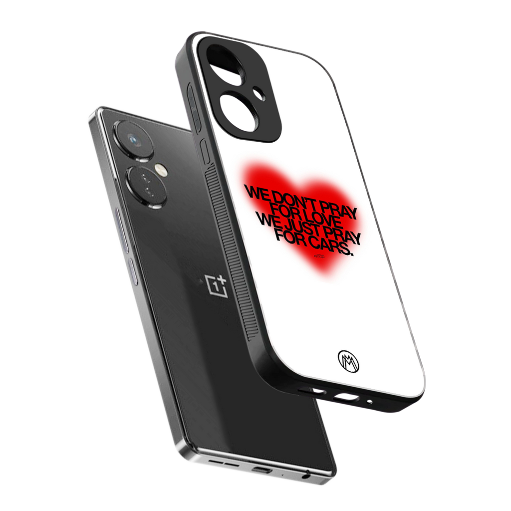 auto lust back phone cover | glass case for oneplus nord ce 3