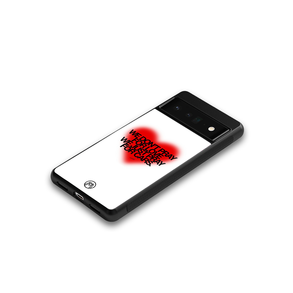 auto lust back phone cover | glass case for google pixel 6 pro
