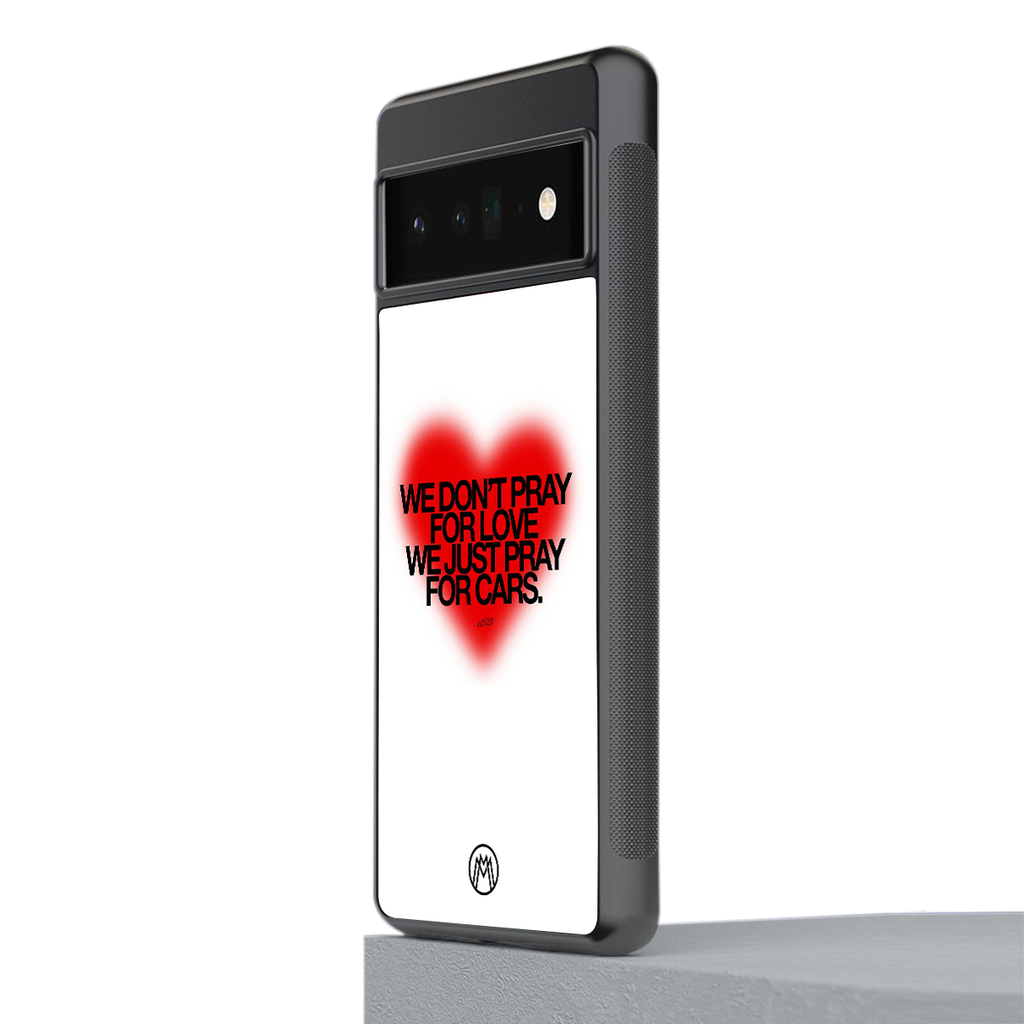 auto lust back phone cover | glass case for google pixel 6 pro