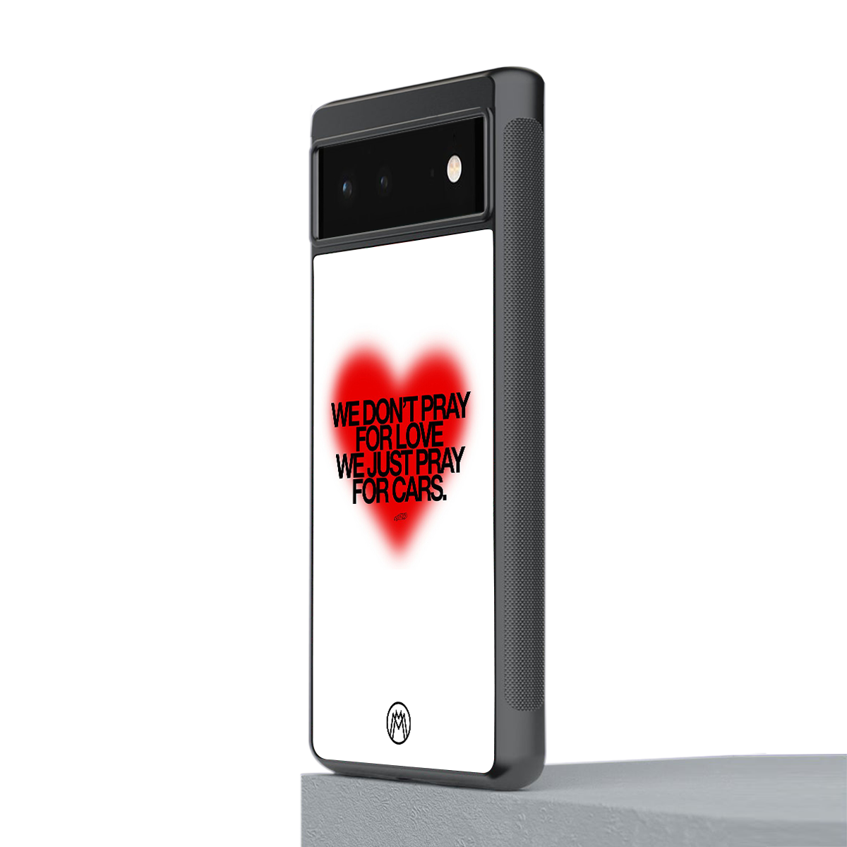 auto lust back phone cover | glass case for google pixel 6