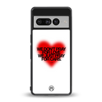 auto lust back phone cover | glass case for google pixel 7 pro