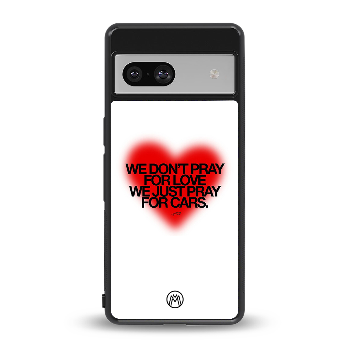 auto lust back phone cover | glass case for Google Pixel 7A