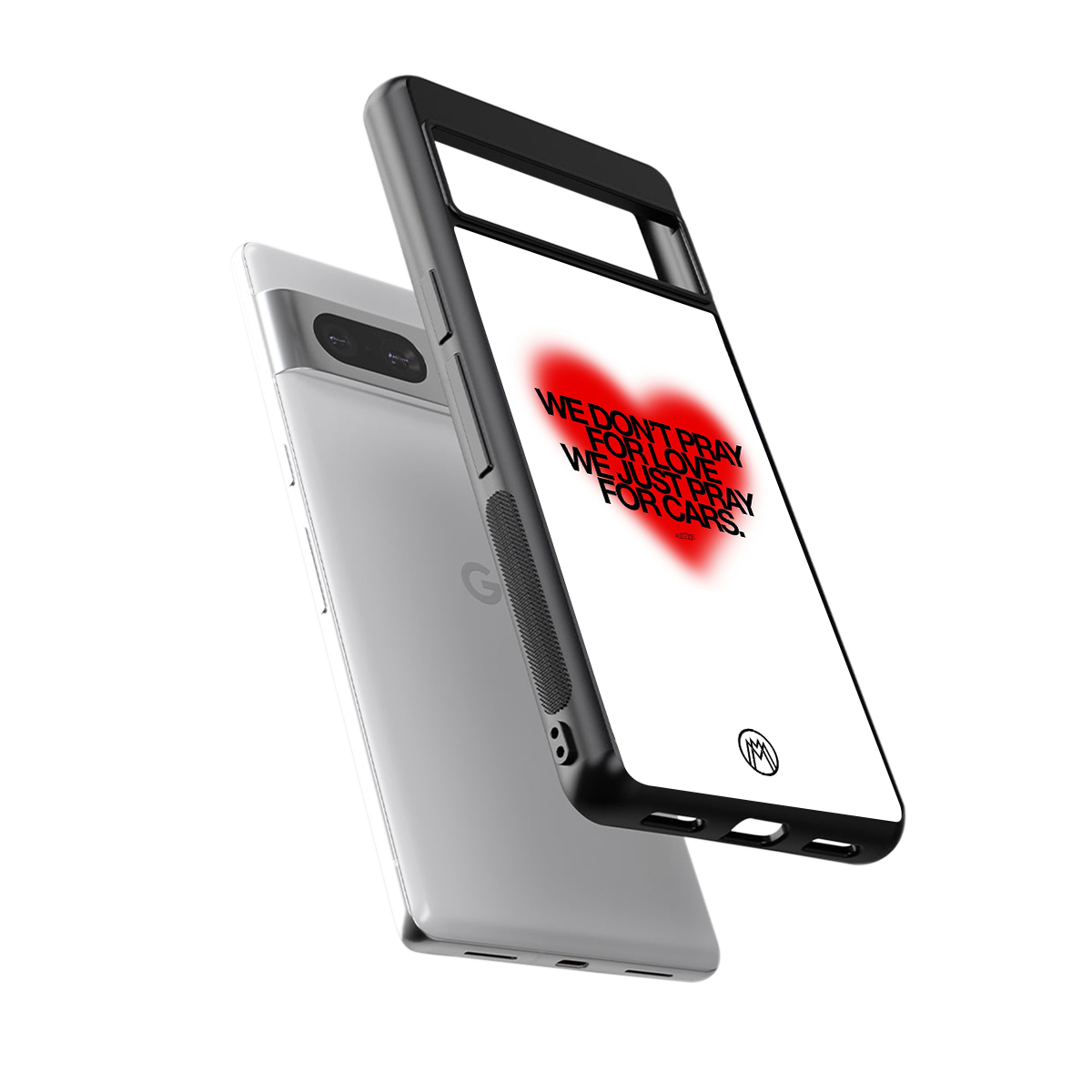 auto lust back phone cover | glass case for Google Pixel 7A