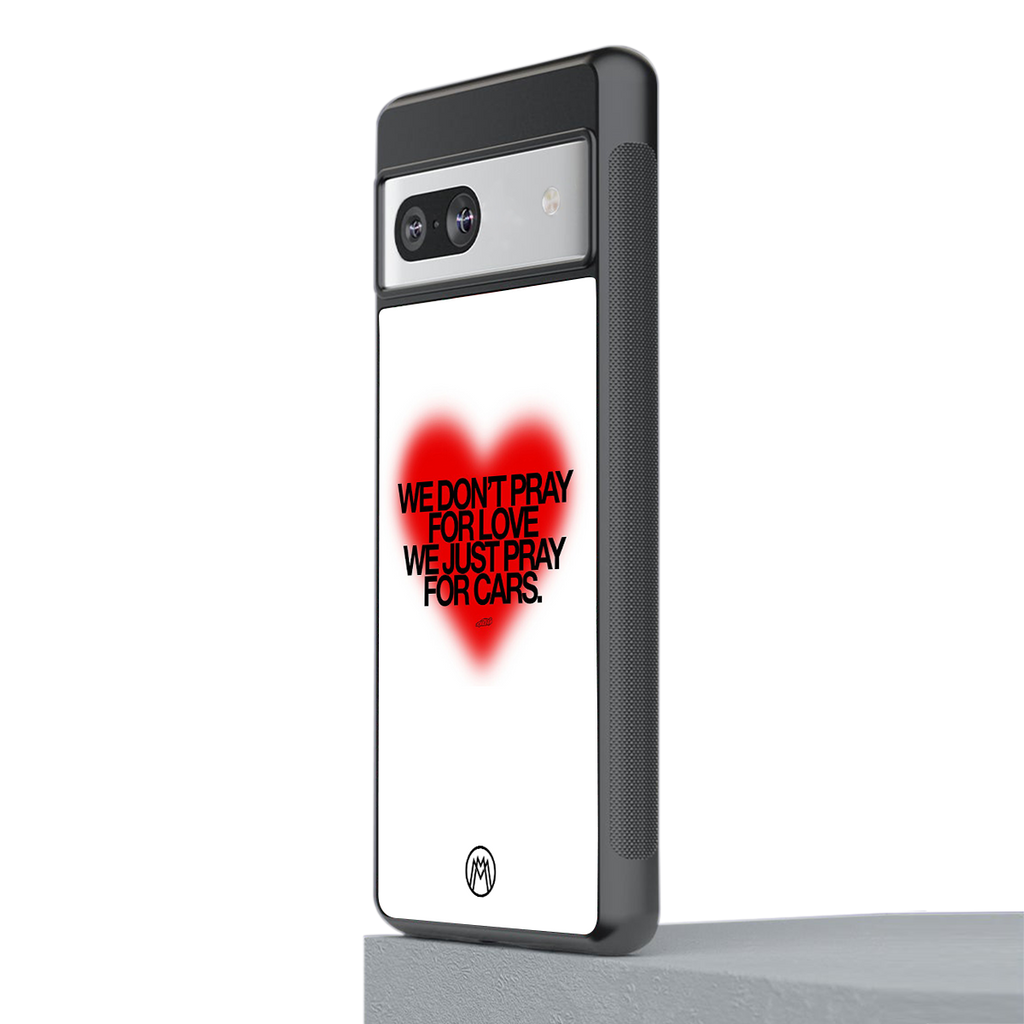 auto lust back phone cover | glass case for Google Pixel 7A