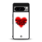 auto lust back phone cover | glass case for google pixel 8 pro