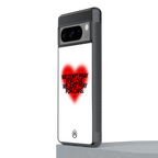 auto lust back phone cover | glass case for google pixel 8 pro