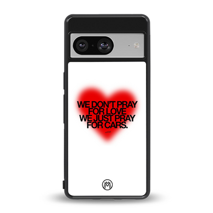 auto lust back phone cover | glass case for Google Pixel 8