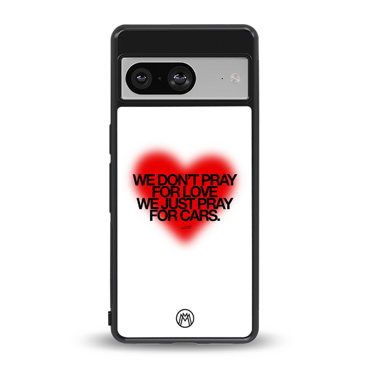 auto lust back phone cover | glass case for Google Pixel 8
