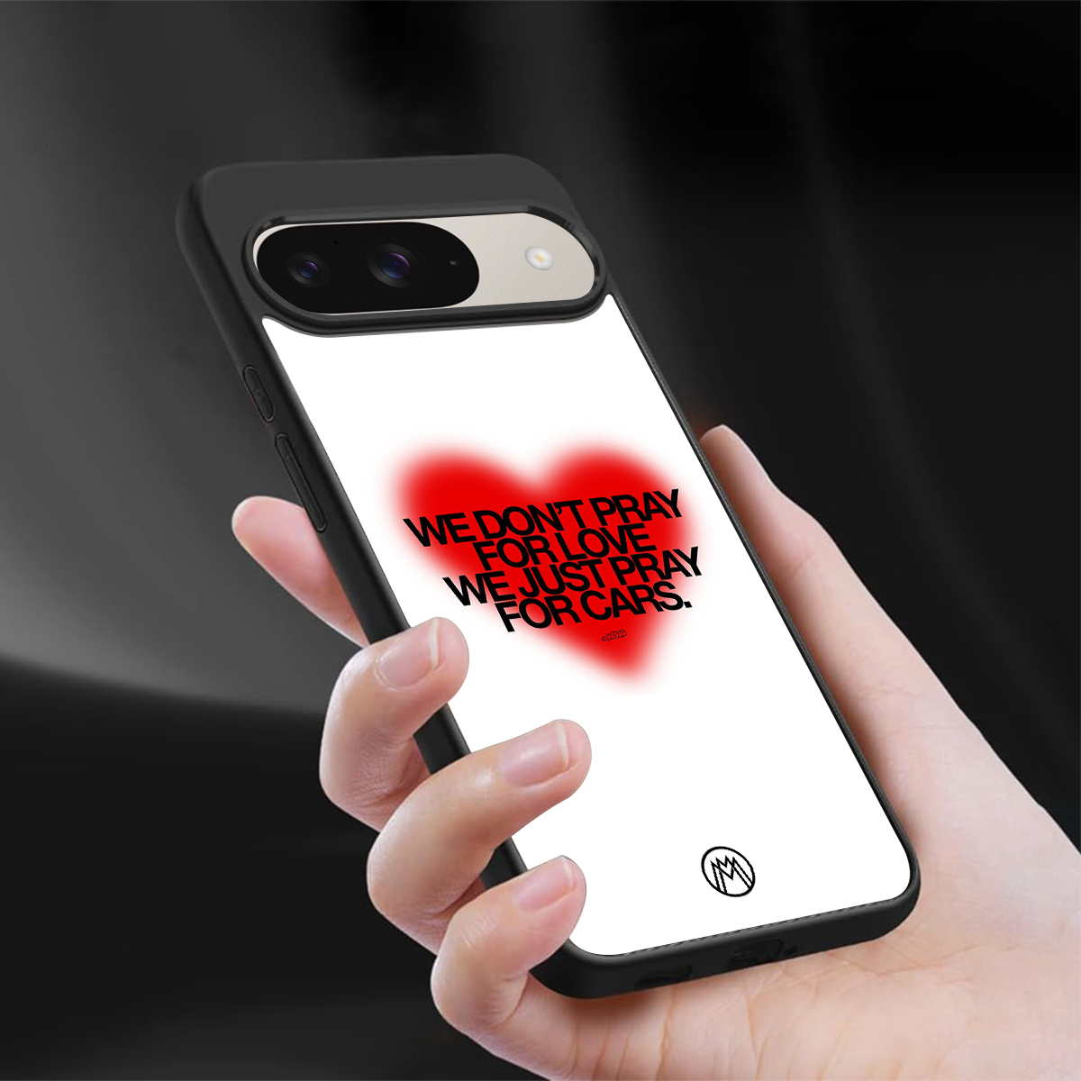 auto lust back phone cover | glass case for google pixel 9