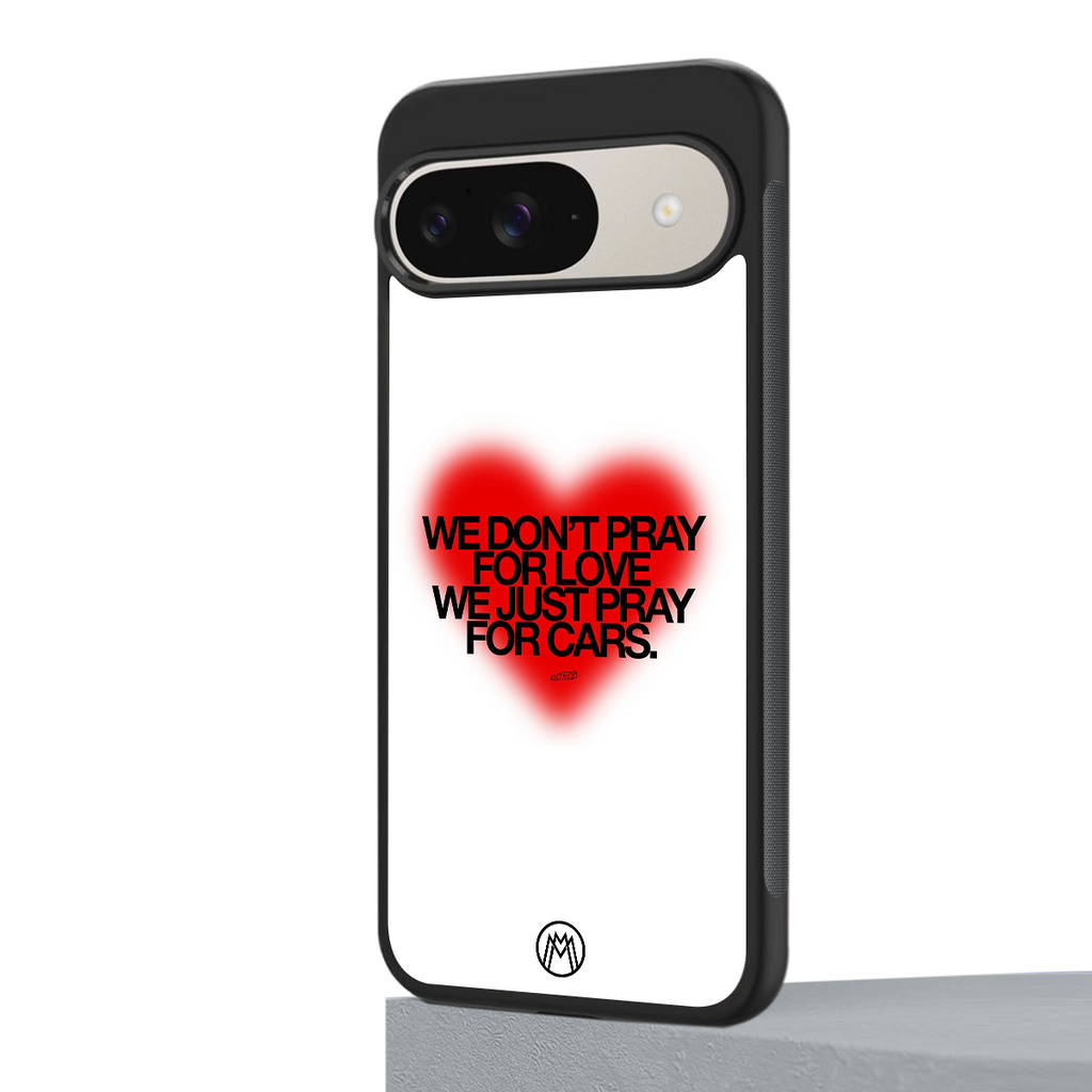auto lust back phone cover | glass case for google pixel 9