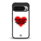 auto lust back phone cover | glass case for google pixel 9 pro xl