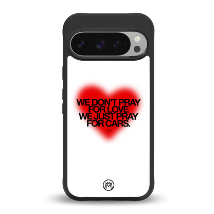 auto lust back phone cover | glass case for google pixel 9 pro xl