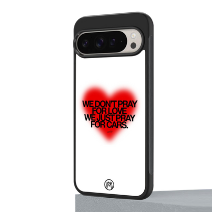 auto lust back phone cover | glass case for google pixel 9 pro xl