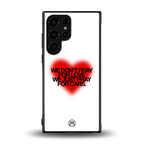 auto lust back phone cover | glass case for samsung galaxy s23 ultra