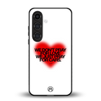 auto lust back phone cover | glass case for samsung galaxy s24