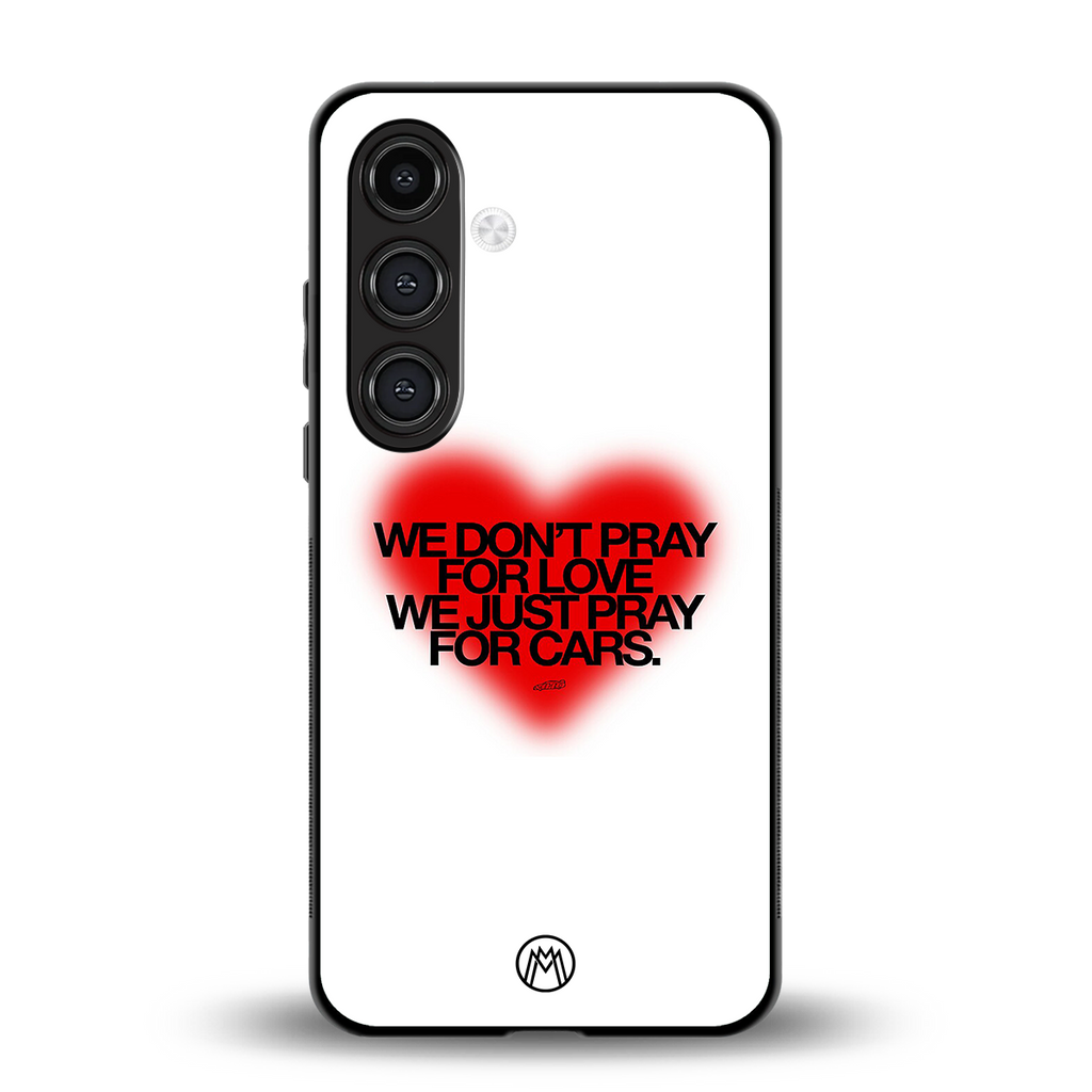 auto lust back phone cover | glass case for samsung galaxy s25