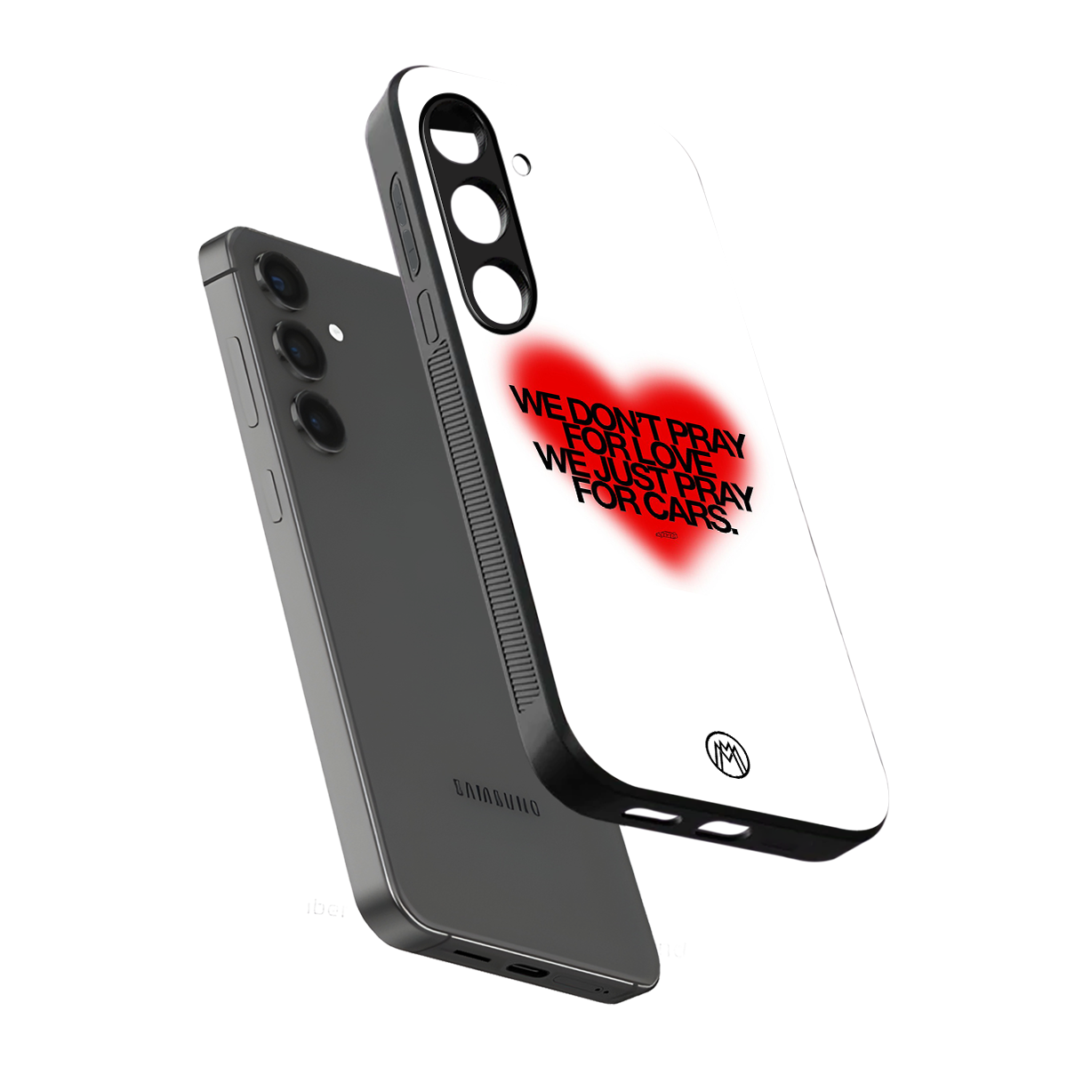 auto lust back phone cover | glass case for samsung galaxy s24 plus