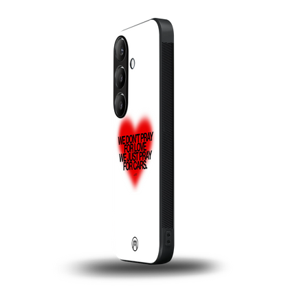 auto lust back phone cover | glass case for samsung galaxy s24 fe