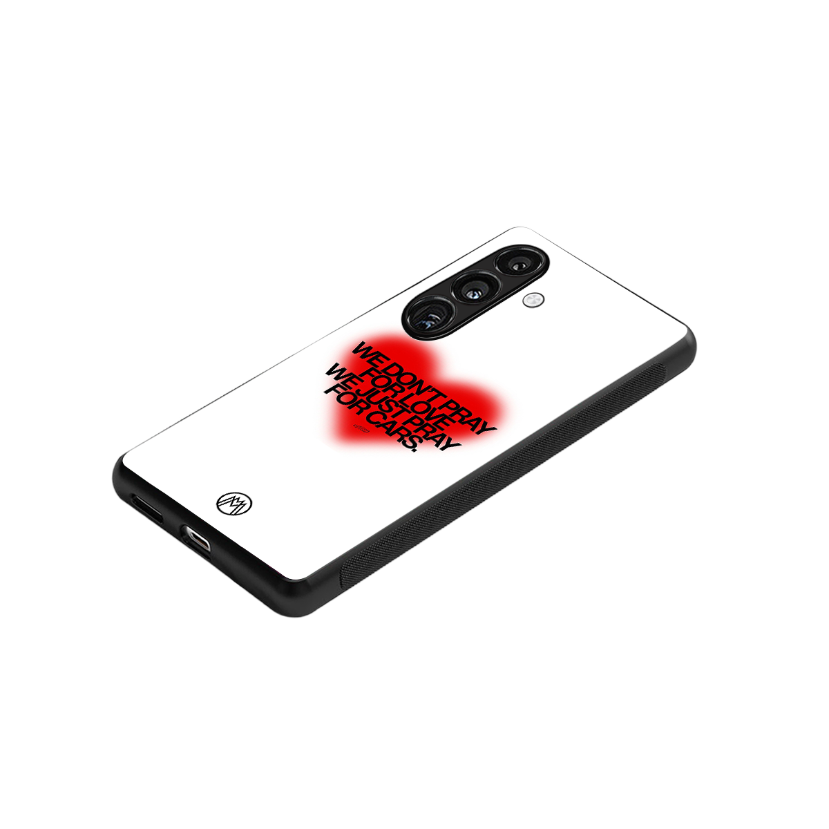 auto lust back phone cover | glass case for samsung galaxy s24 fe