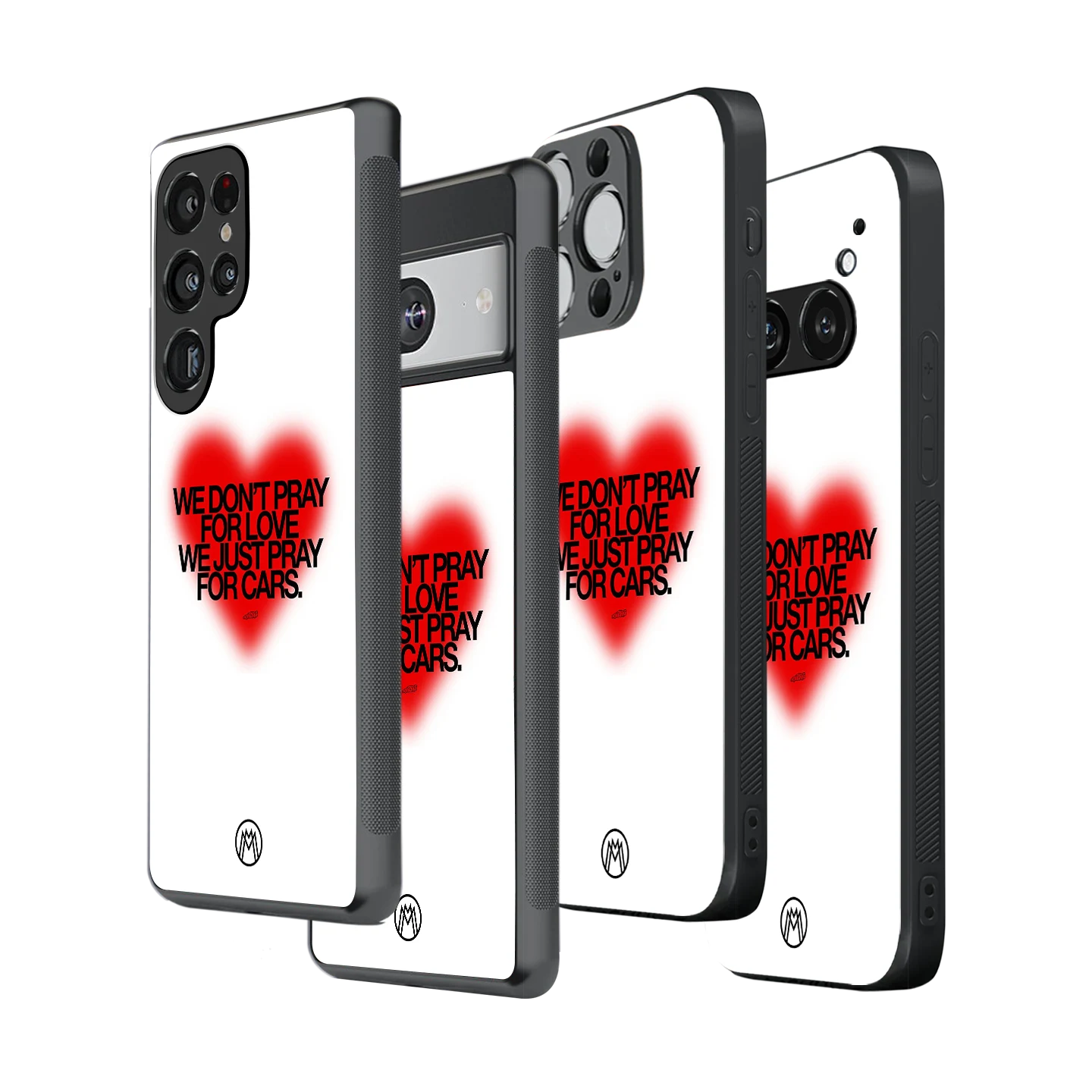 Stylish Glass Back Case for All Smartphones – iPhone, Samsung, OnePlus, Pixel, Redmi, Oppo, Vivo, Motorola