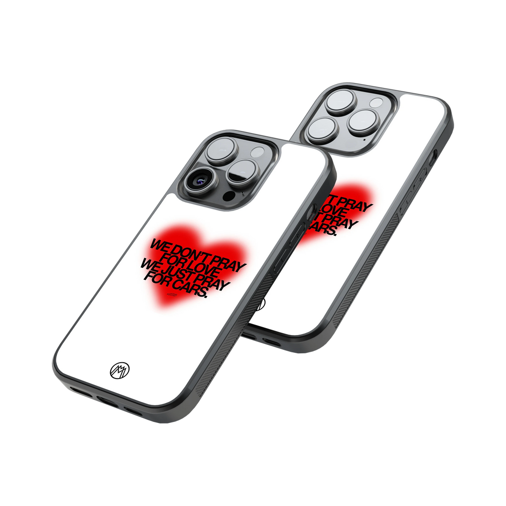 Protective Glass Back Phone Case Compatible with iPhone, Samsung, OnePlus, Pixel & More