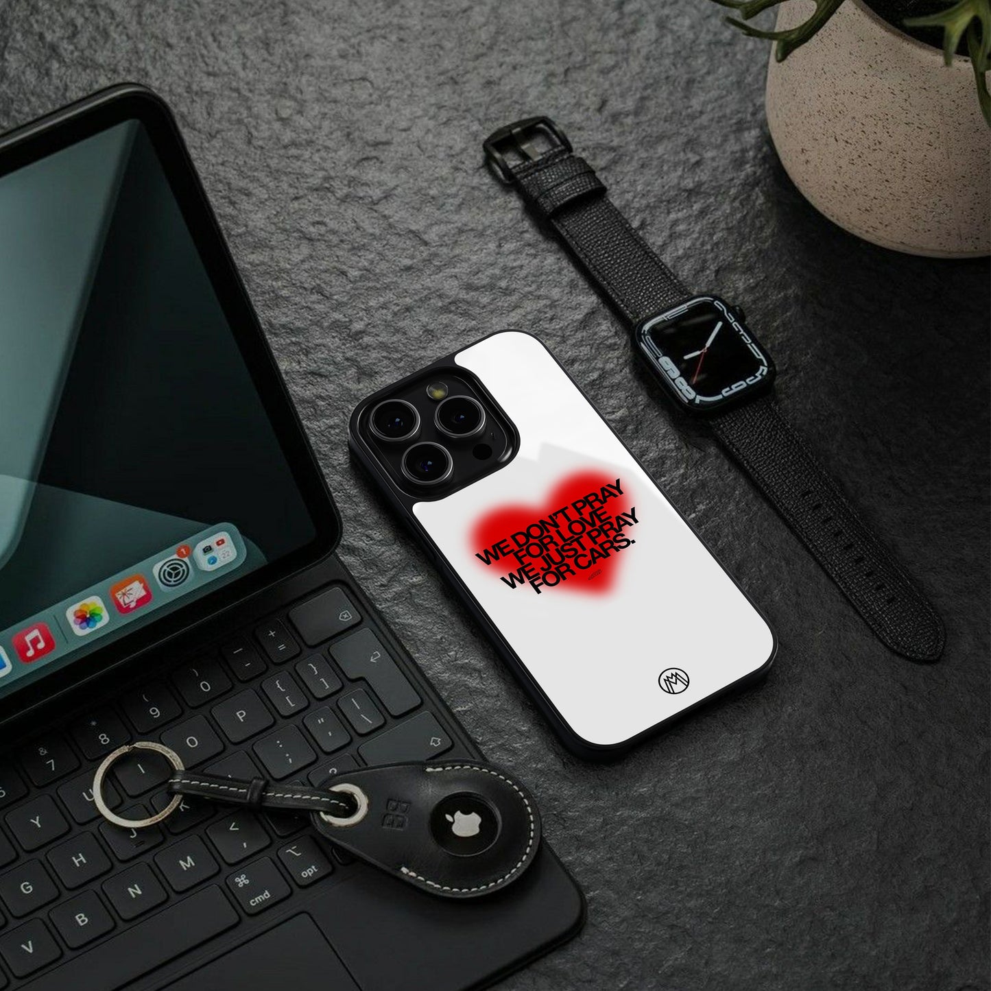 auto lust back phone cover | glass case for iphone 15 plus