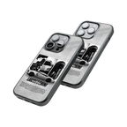 Protective Glass Back Phone Case Compatible with iPhone, Samsung, OnePlus, Pixel & More
