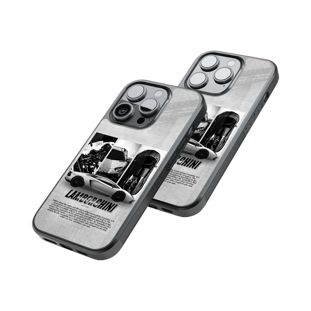Protective Glass Back Phone Case Compatible with iPhone, Samsung, OnePlus, Pixel & More