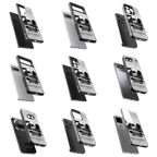Durable Glass Back Mobile Case for iPhone, Samsung, OnePlus, Google Pixel, Redmi, Vivo, Oppo