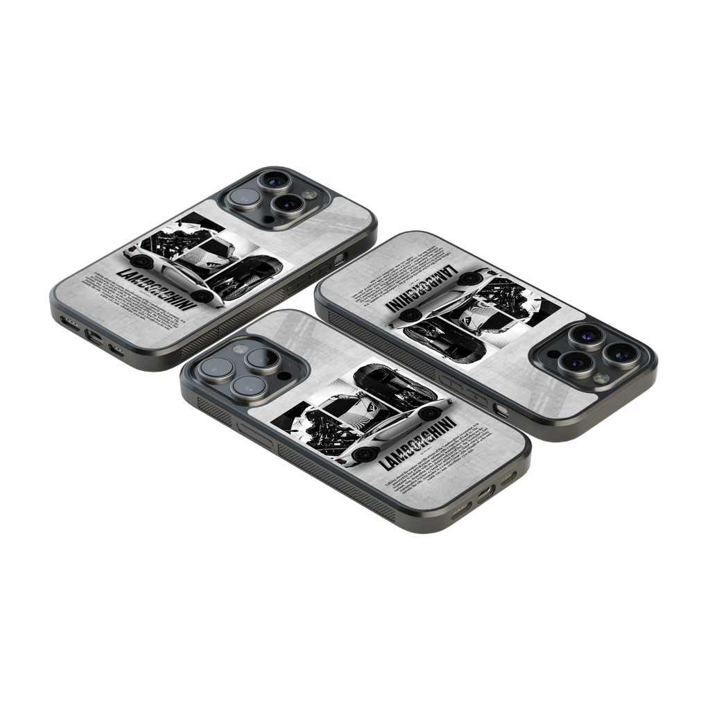 Luxury Glass Back Mobile Cover for iPhone, Samsung Galaxy, OnePlus, Pixel, Redmi & More