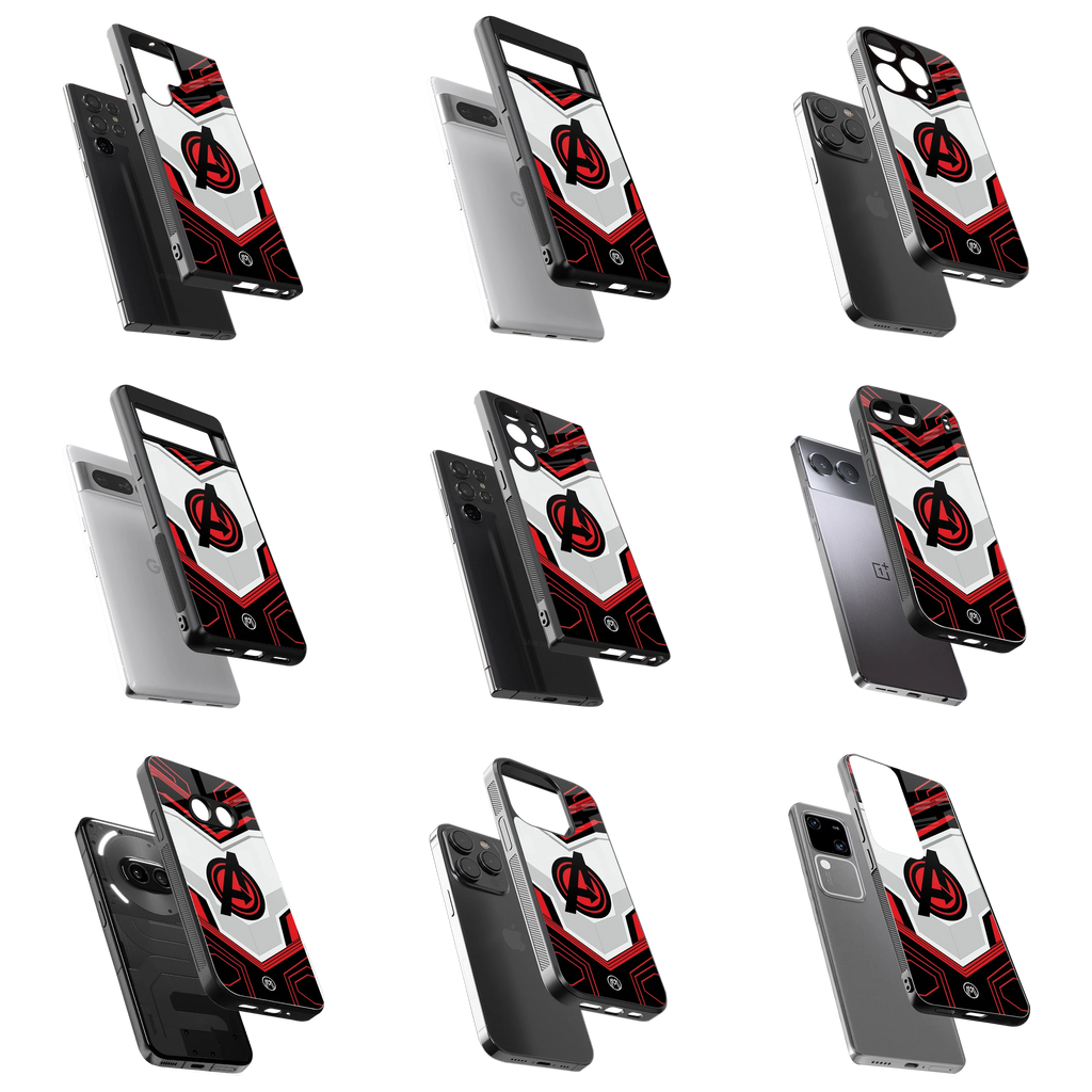 Durable Glass Back Mobile Case for iPhone, Samsung, OnePlus, Google Pixel, Redmi, Vivo, Oppo